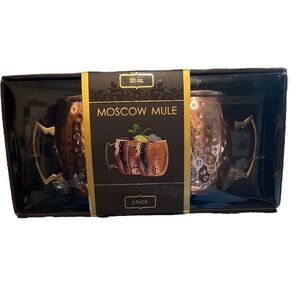 Moscow Mule Copper Mugs Set - 2 Pack